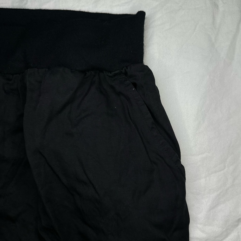 BLANK NYC Cargo Joggers Women’s Pants Black Elastic Band - Size Medium - Picture 5 of 14